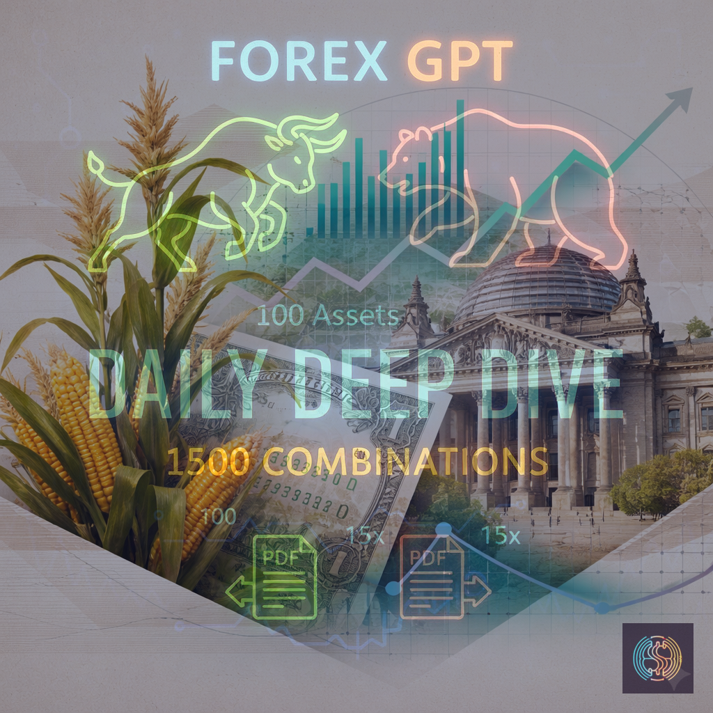 DDD: CORN/USD Soars as Strong Bullish Sentiment Contrasts with DE10YB/EUR Bears