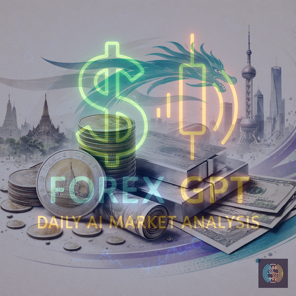 Europe Session: Mixed Signals Unfold for USD/THB and CN50/USD as Volatility Looms